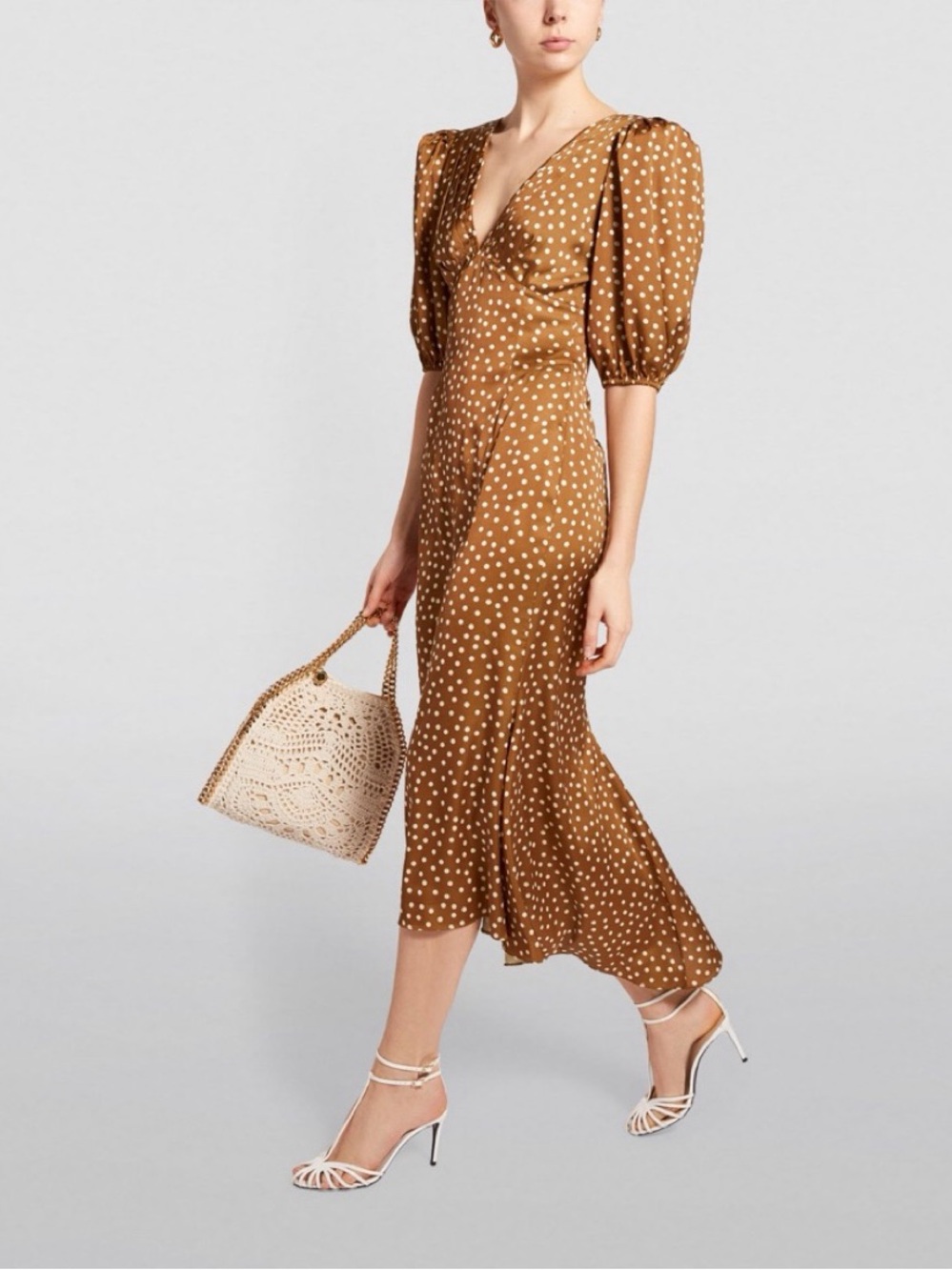 NWT Ronny Kobo Polka Dot Callie Dress